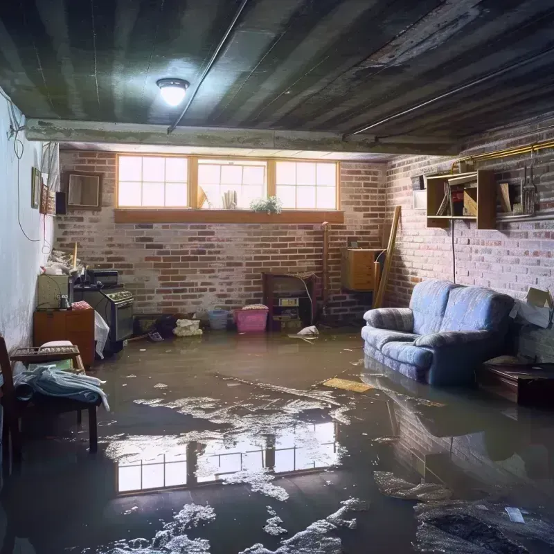 Flooded Basement Cleanup in White Cloud, MI